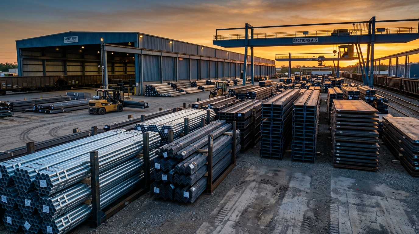 Structural Iron, Steel Plates & Fasteners